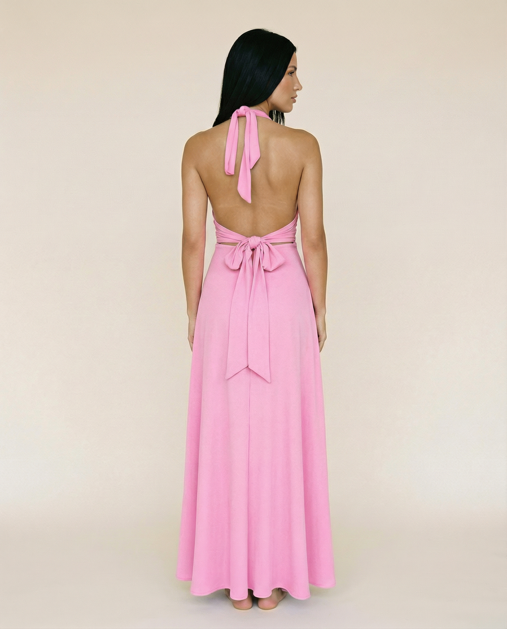 Patrizia | Halter Neck Maxi Dress