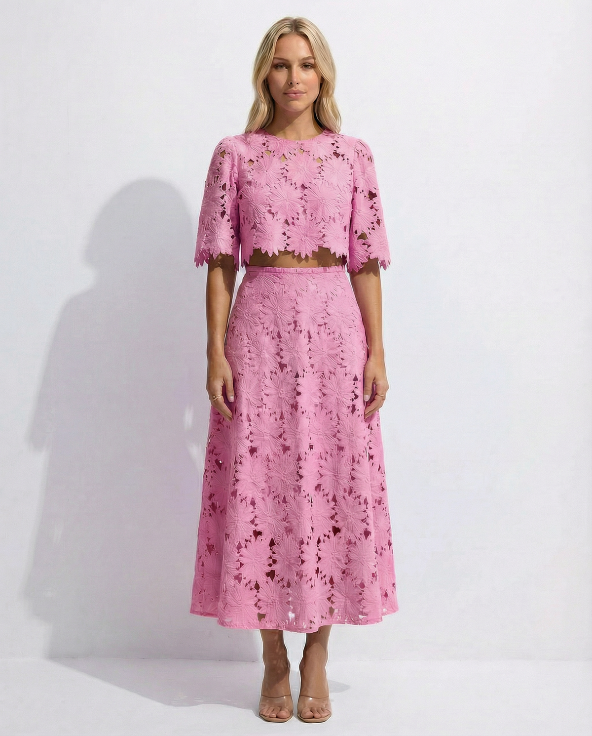 Sophie | Lace Midi Dress