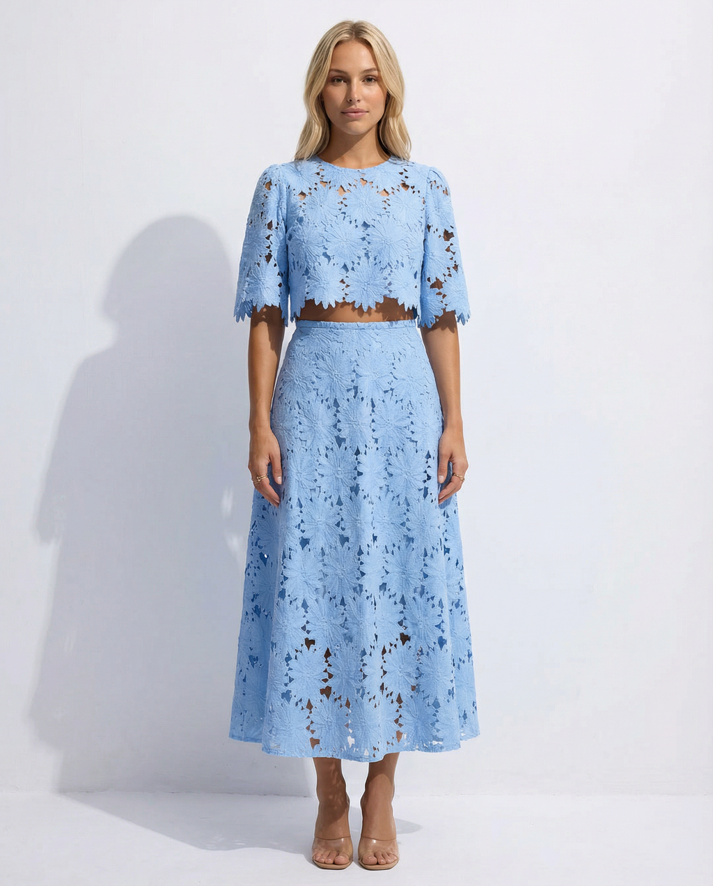 Sophie | Lace Midi Dress