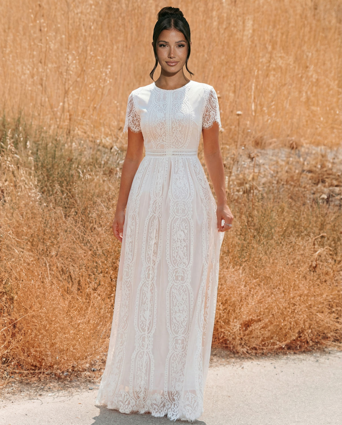 Amelie | Lace Maxi Dress