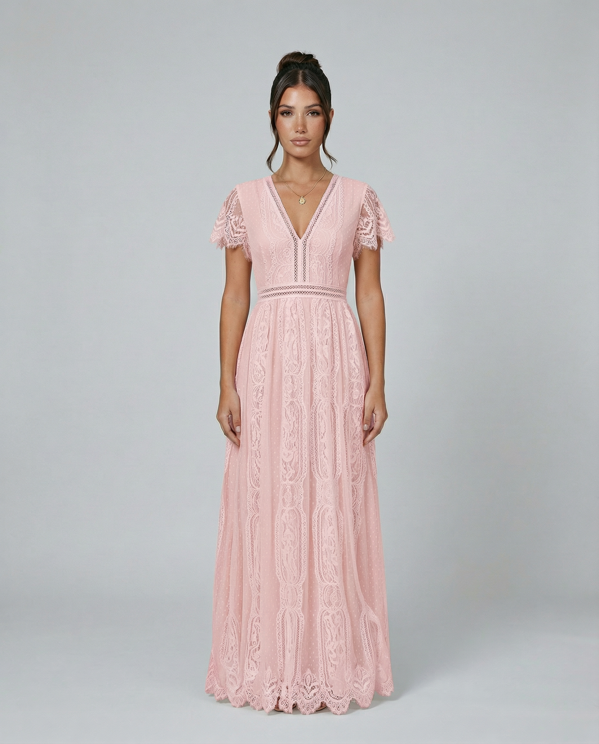 Amelie | Lace Maxi Dress