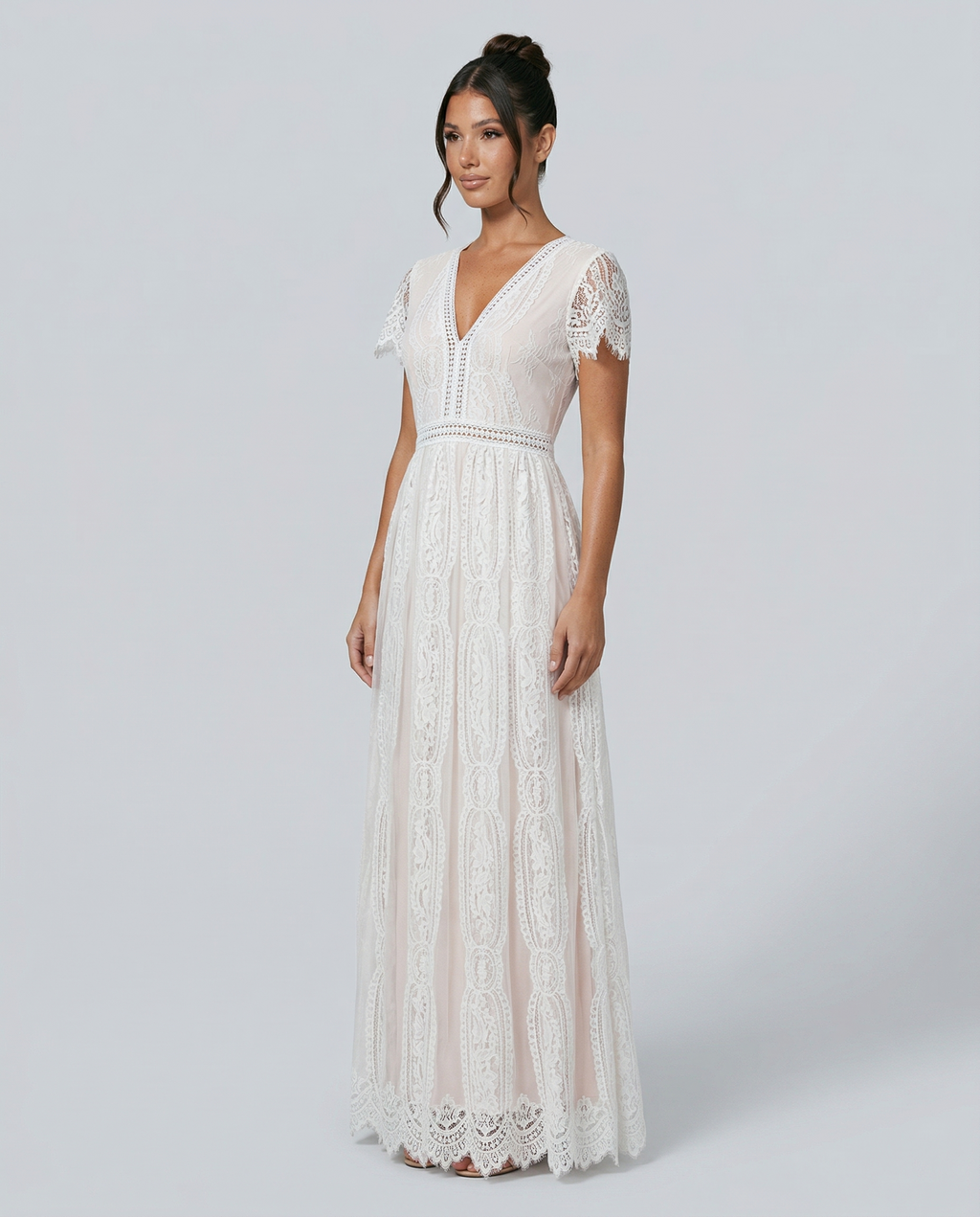 Amelie | Lace Maxi Dress