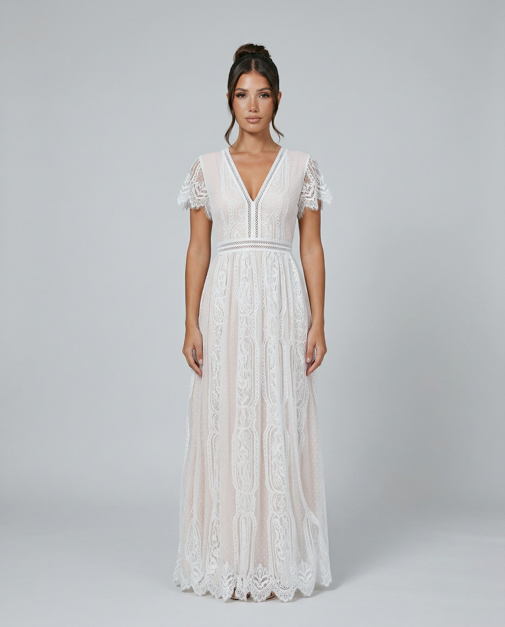 Amelie | Lace Maxi Dress