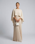 Viviana | Cape Maxi Dress