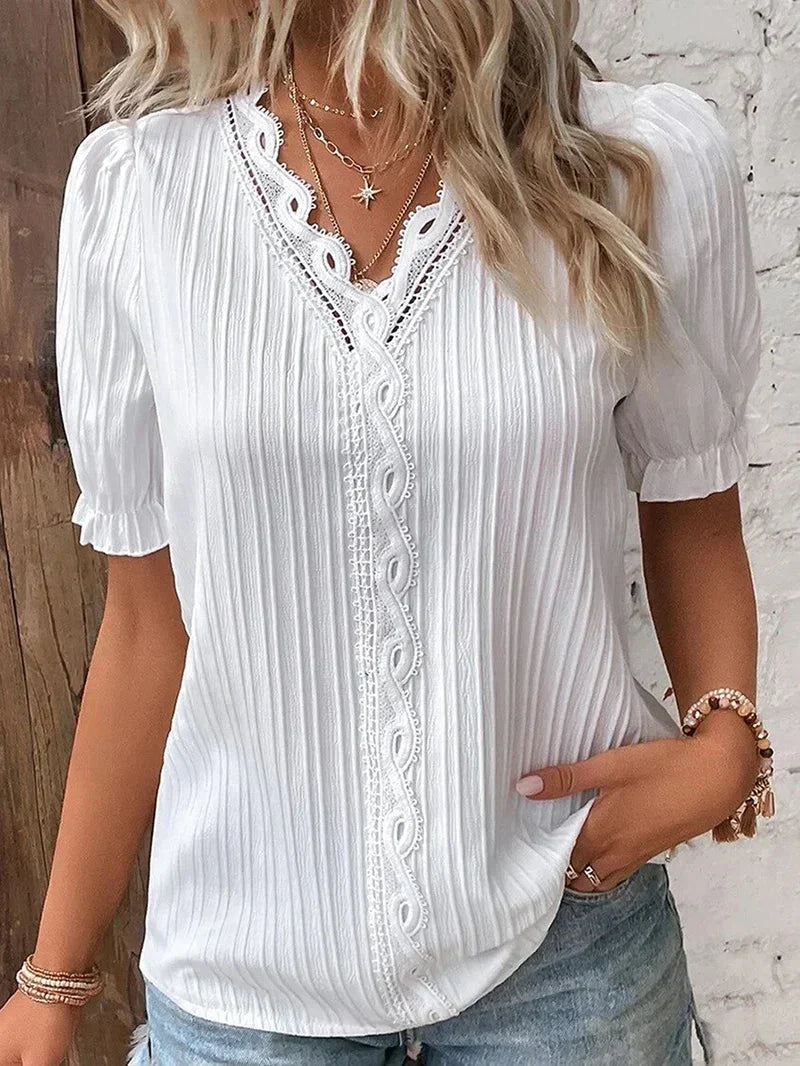 Bea | Elegant Blouse with Enchanting Details for Women