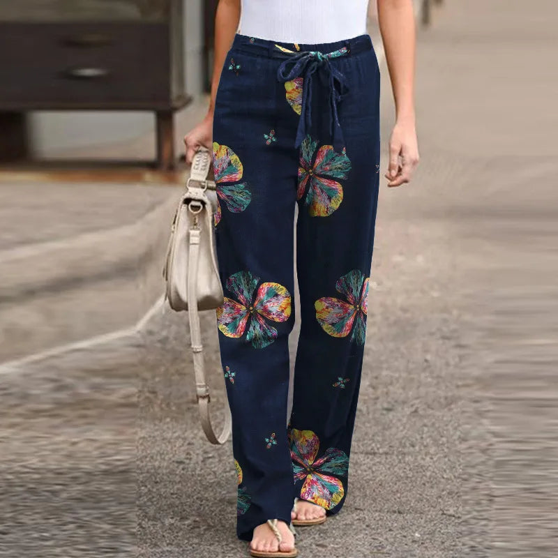 Anastasia | Linen Summer Trousers for Women