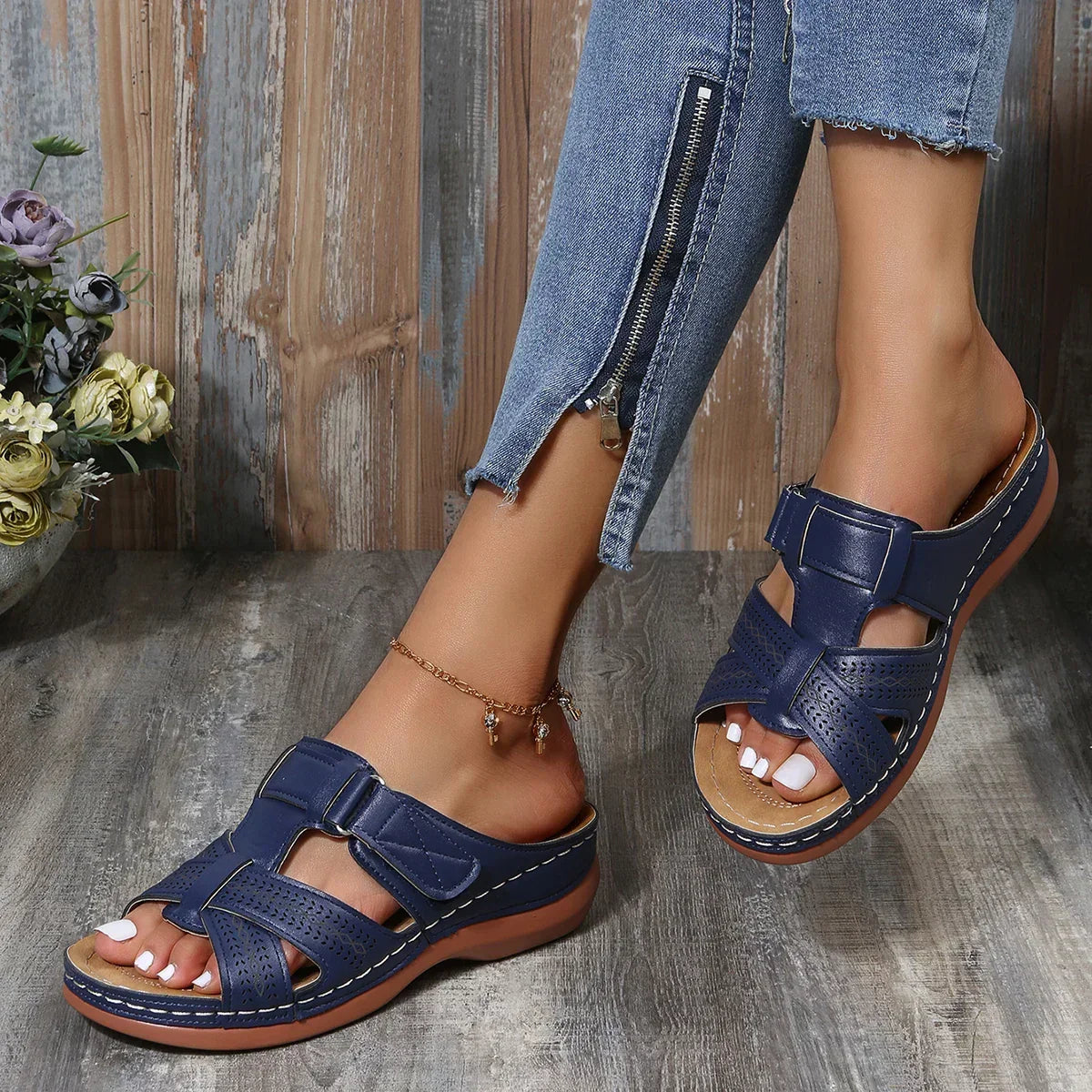 Trini | Orthopaedic Wedge Sandals for Women