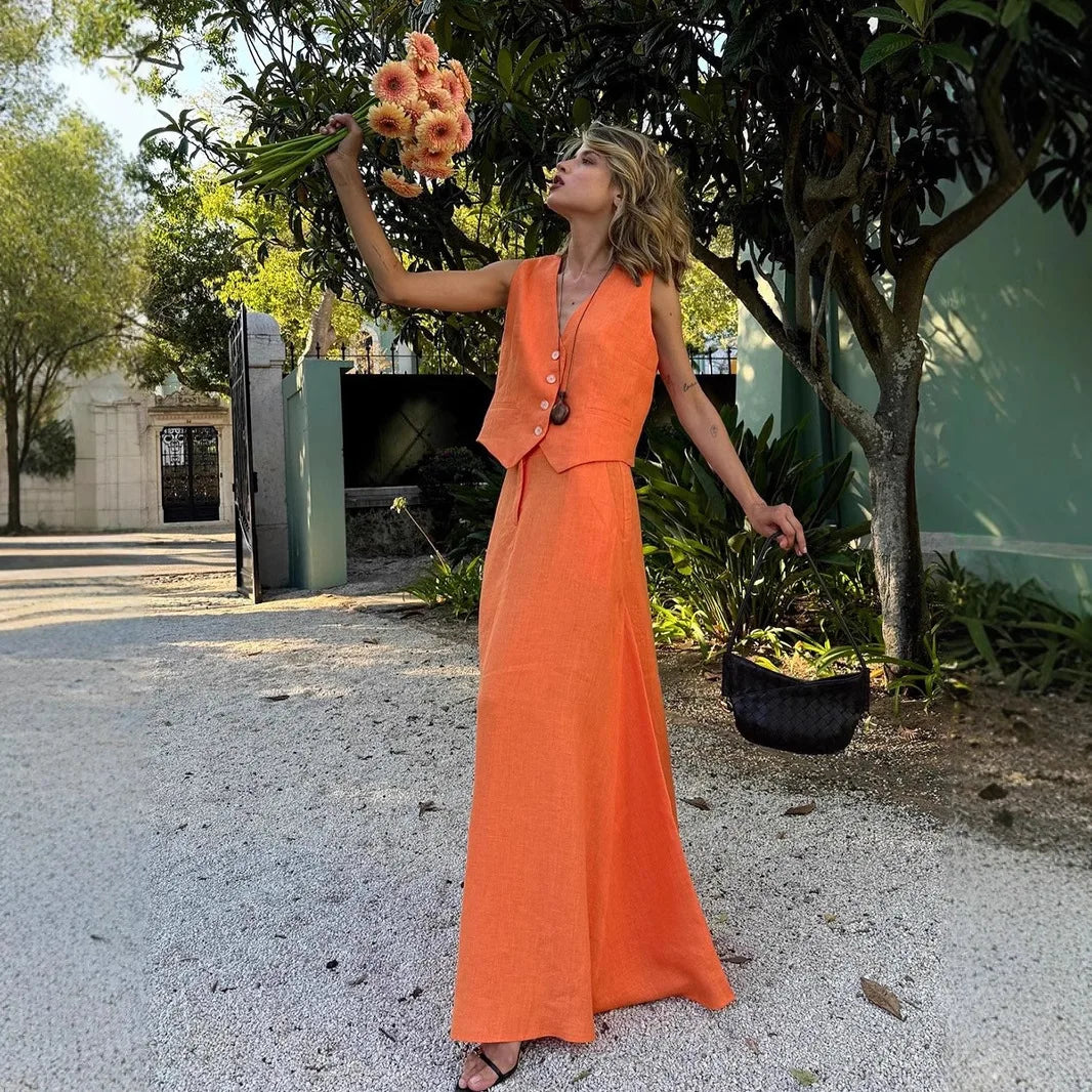 Orlina | Chic Summer Two-Piece Set for Women