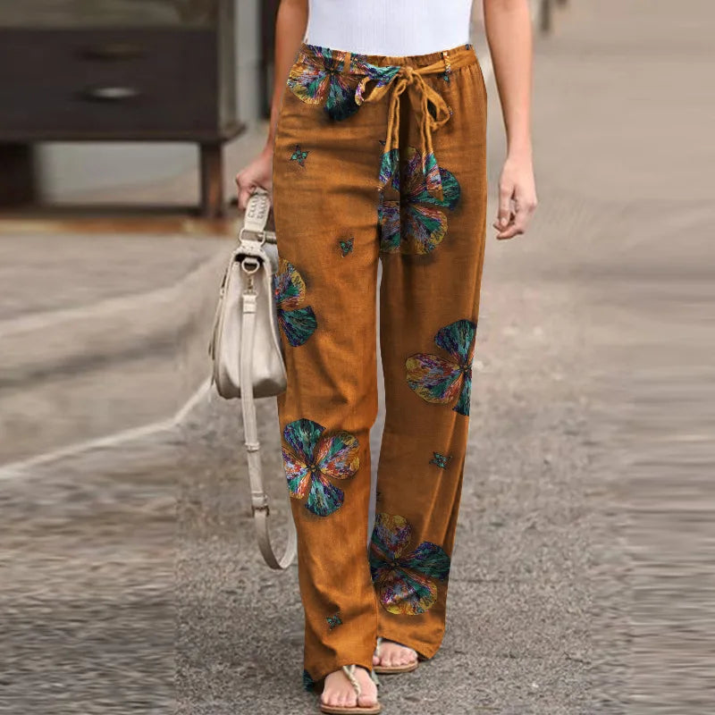 Anastasia | Linen Summer Trousers for Women