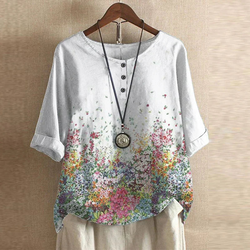 Anya | Retro-Inspired Blouse for Women