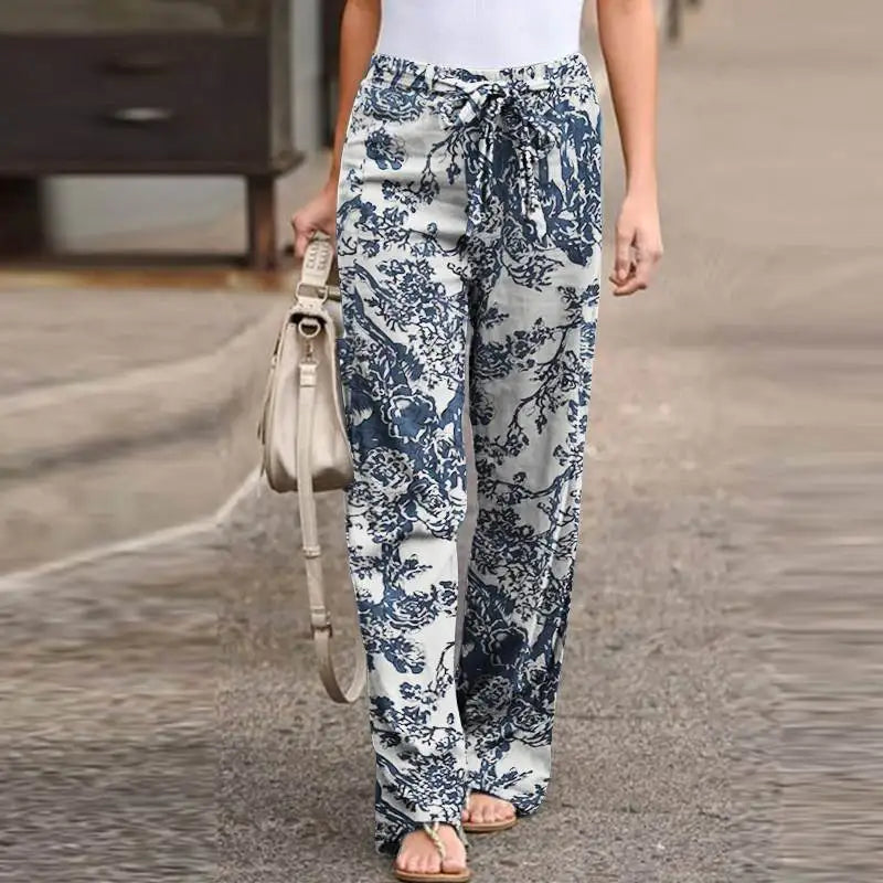 Anastasia | Linen Summer Trousers for Women