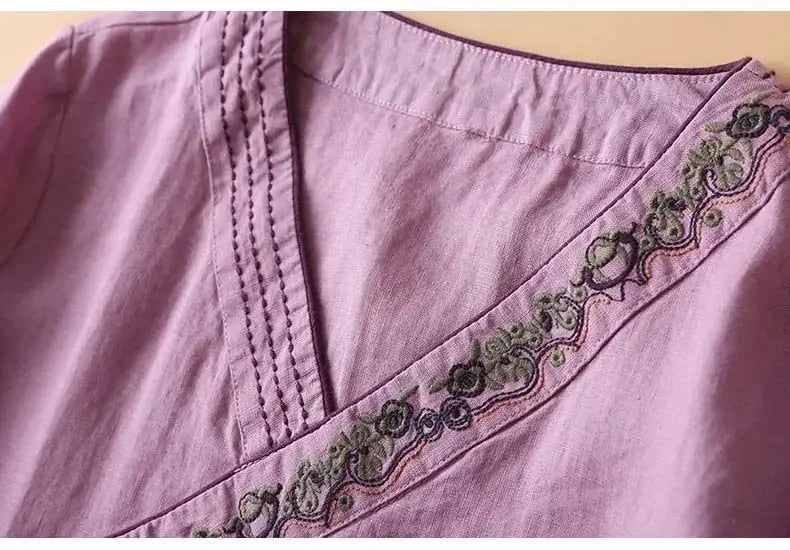 Lotus | Relaxed Printed Breezy Blouse for Women