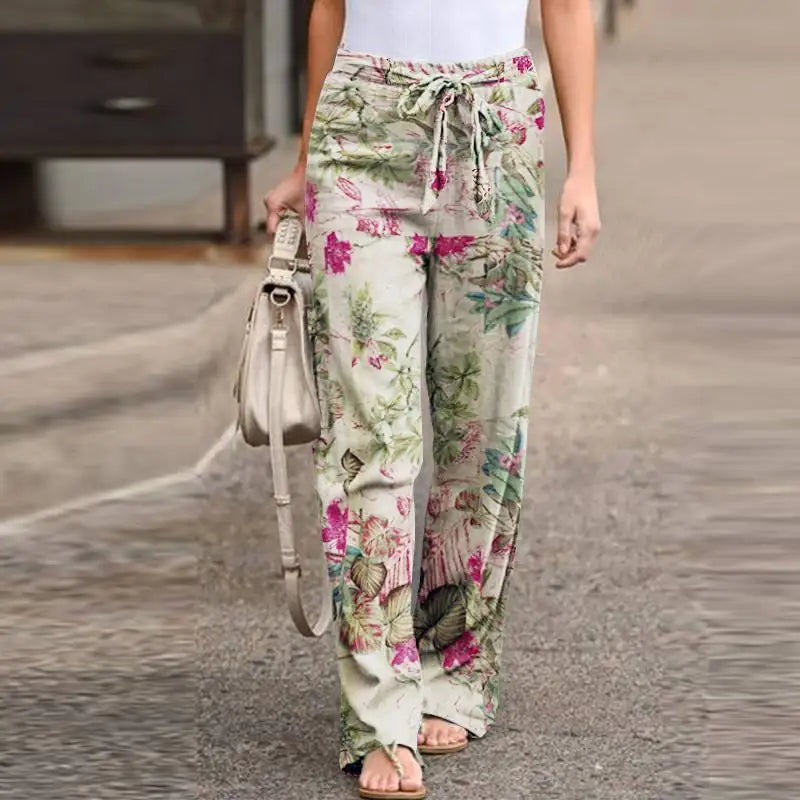 Anastasia | Linen Summer Trousers for Women