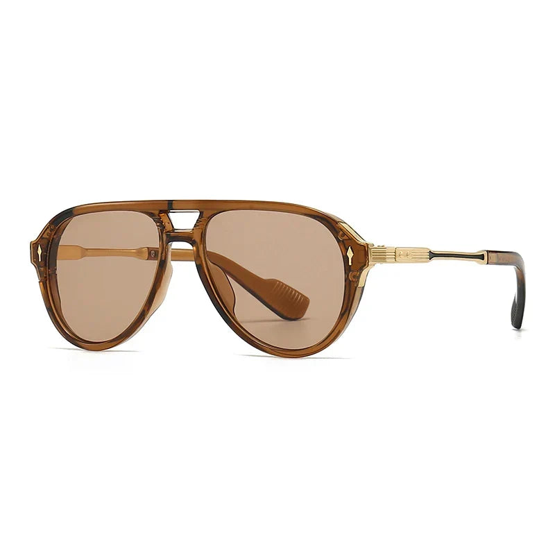 Francoise | Retro Aviator Sunglasses for Women