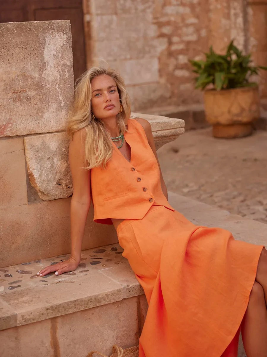 Orlina | Chic Summer Two-Piece Set for Women