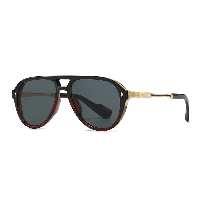 Francoise | Retro Aviator Sunglasses for Women