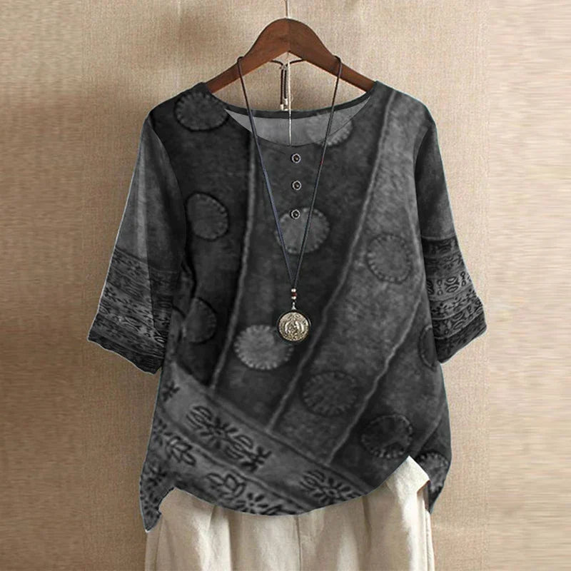 Anya | Retro-Inspired Blouse for Women