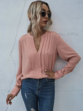 Seona | Elegant Pleated Blouse for Women