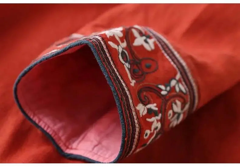 Lotus | Relaxed Printed Breezy Blouse for Women