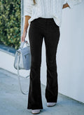 Melina | Linen Flared Trousers for Women
