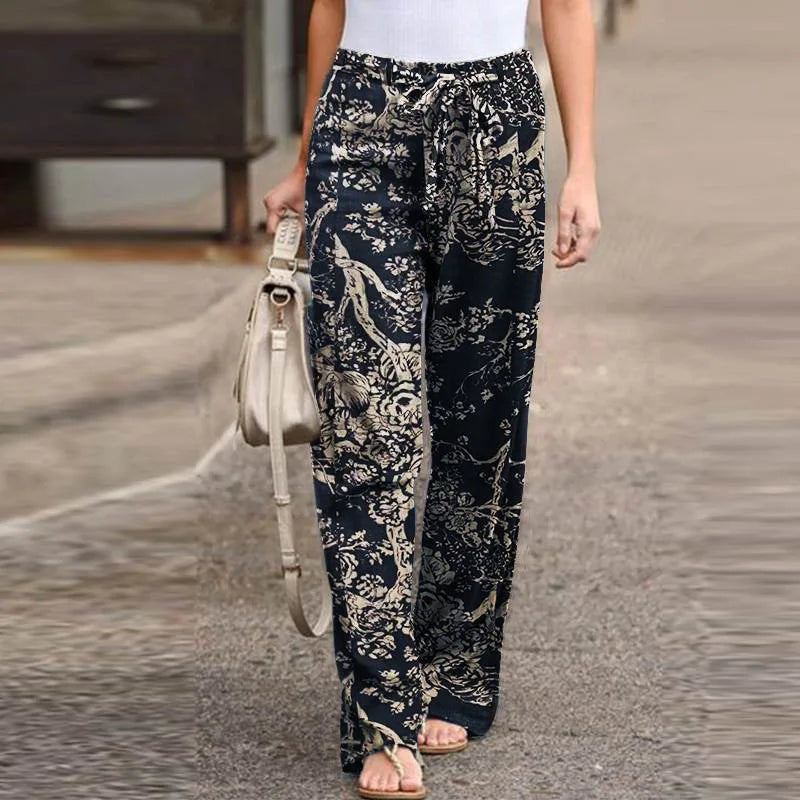 Anastasia | Linen Summer Trousers for Women