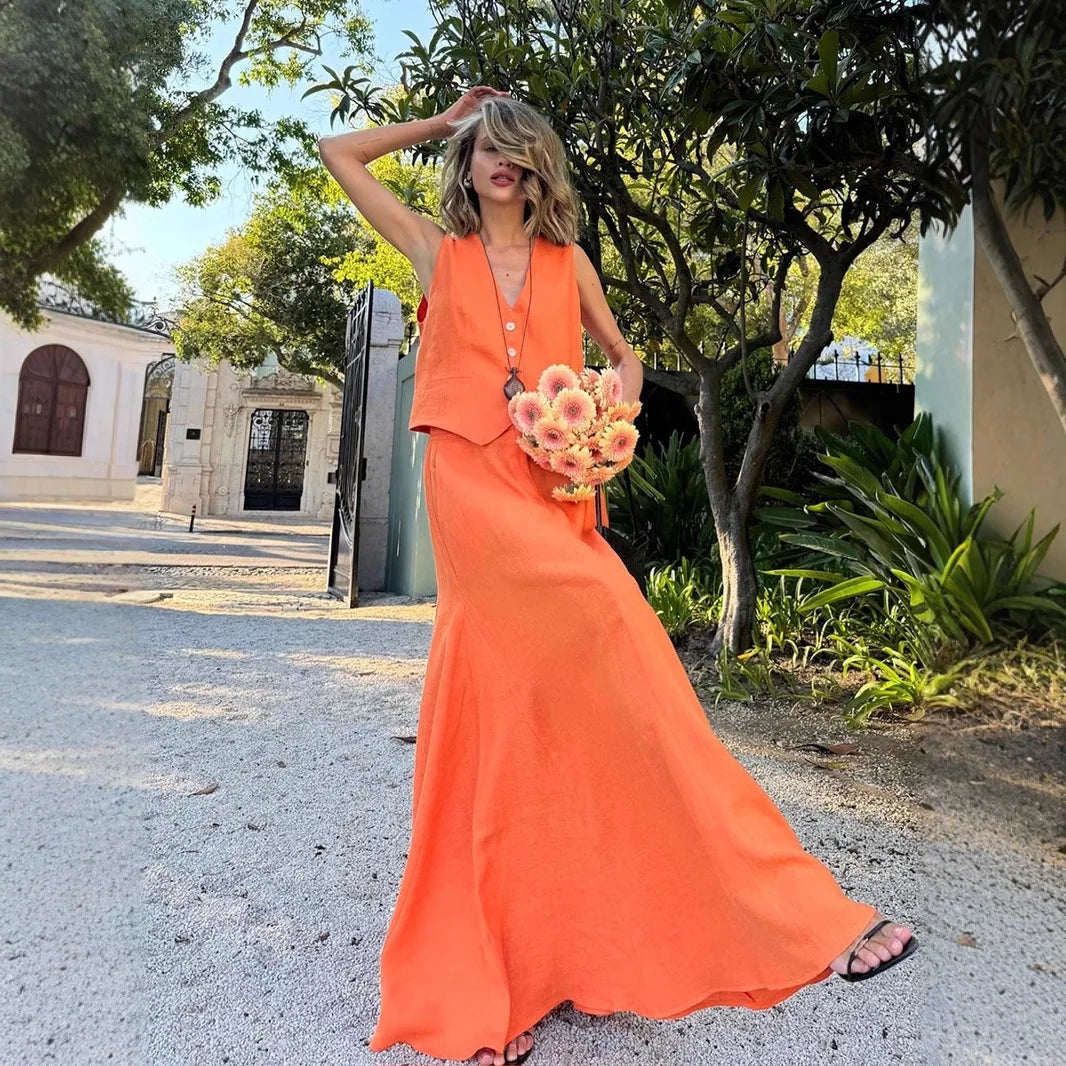 Orlina | Chic Summer Two-Piece Set for Women