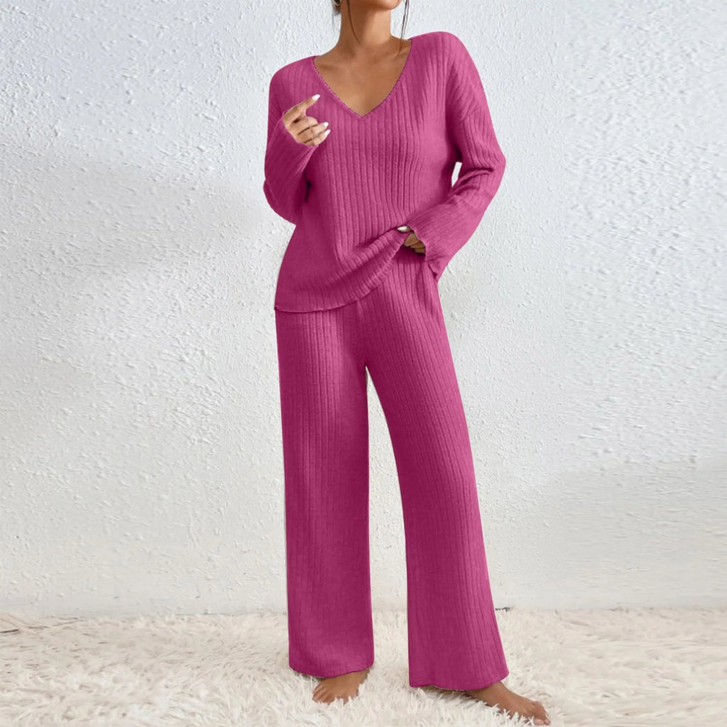 Marcellina | Merino Wool Knitted Two-Piece Set for Women