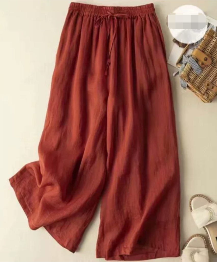 Monique | Relaxed Wide-Leg Trousers for Women