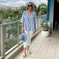 Dahlia | V-Neck Tee for Women