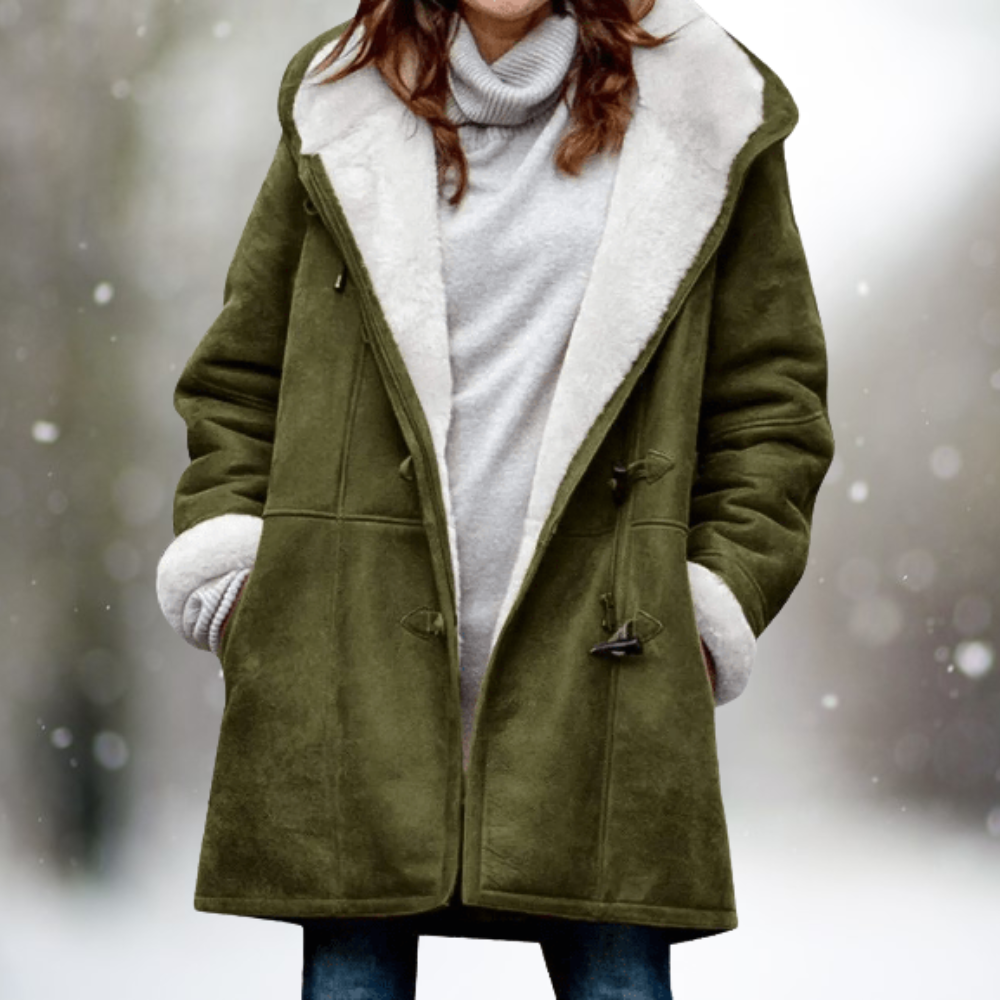 Gemma | Cosy Sherpa Winter Coat for Women