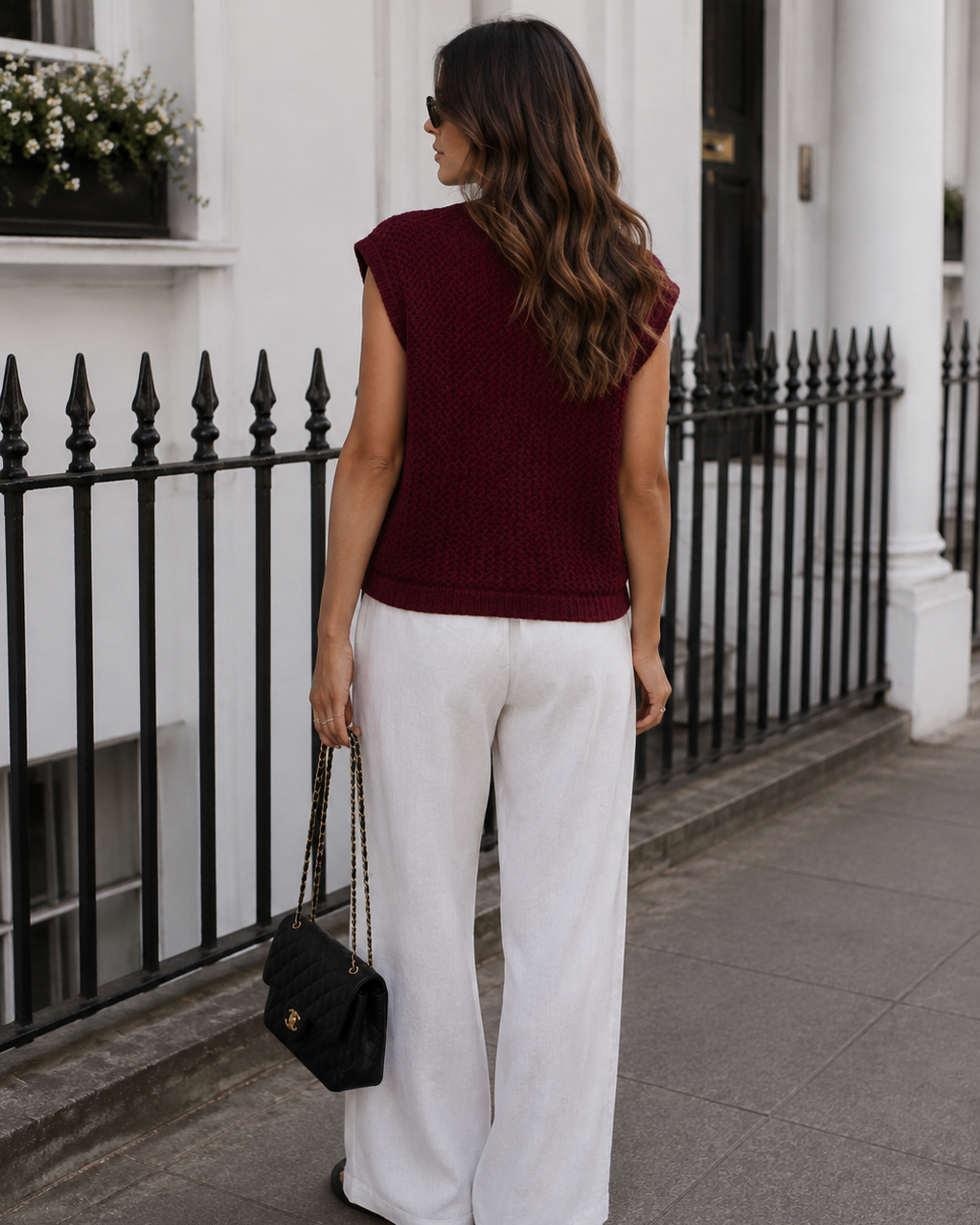 Luisa | Ribbed Knit Top for Women