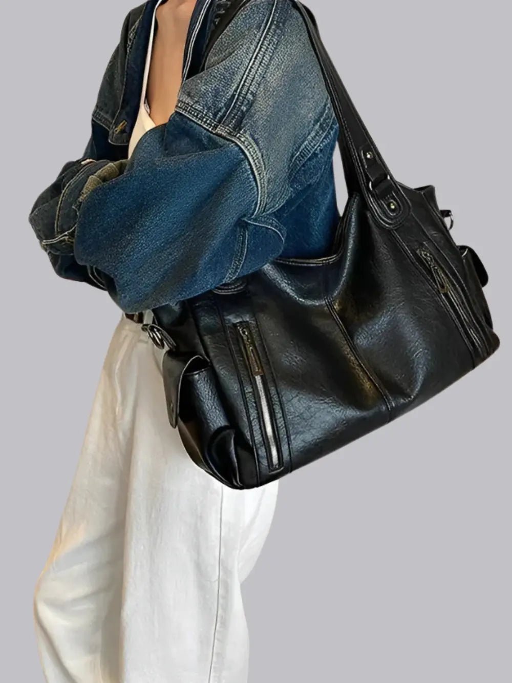 Dorothée | Multi-Pocket Shoulder Bag