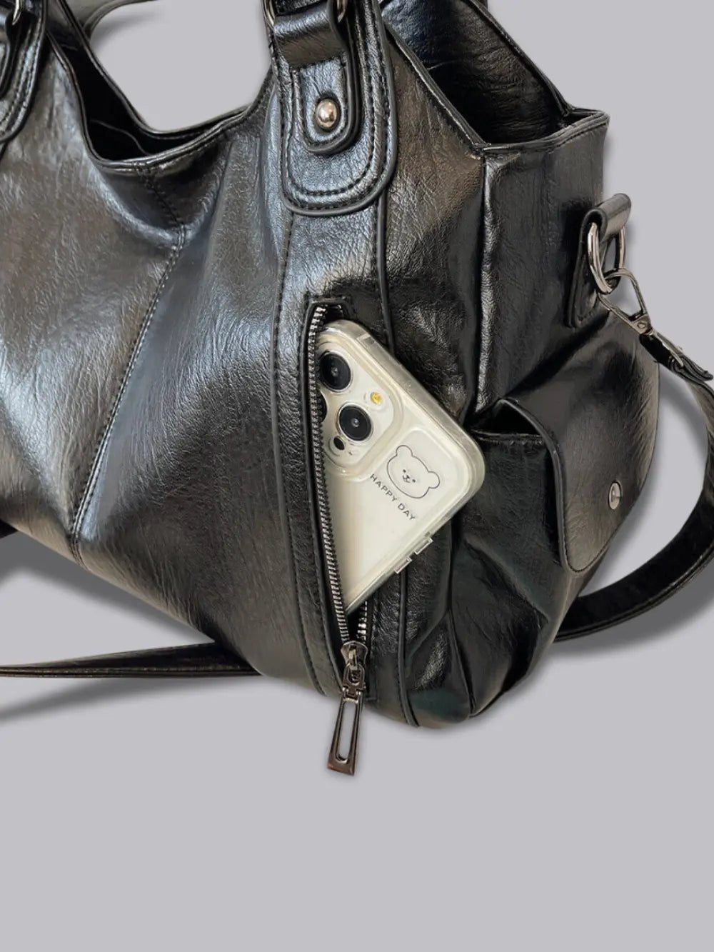 Dorothée | Multi-Pocket Shoulder Bag