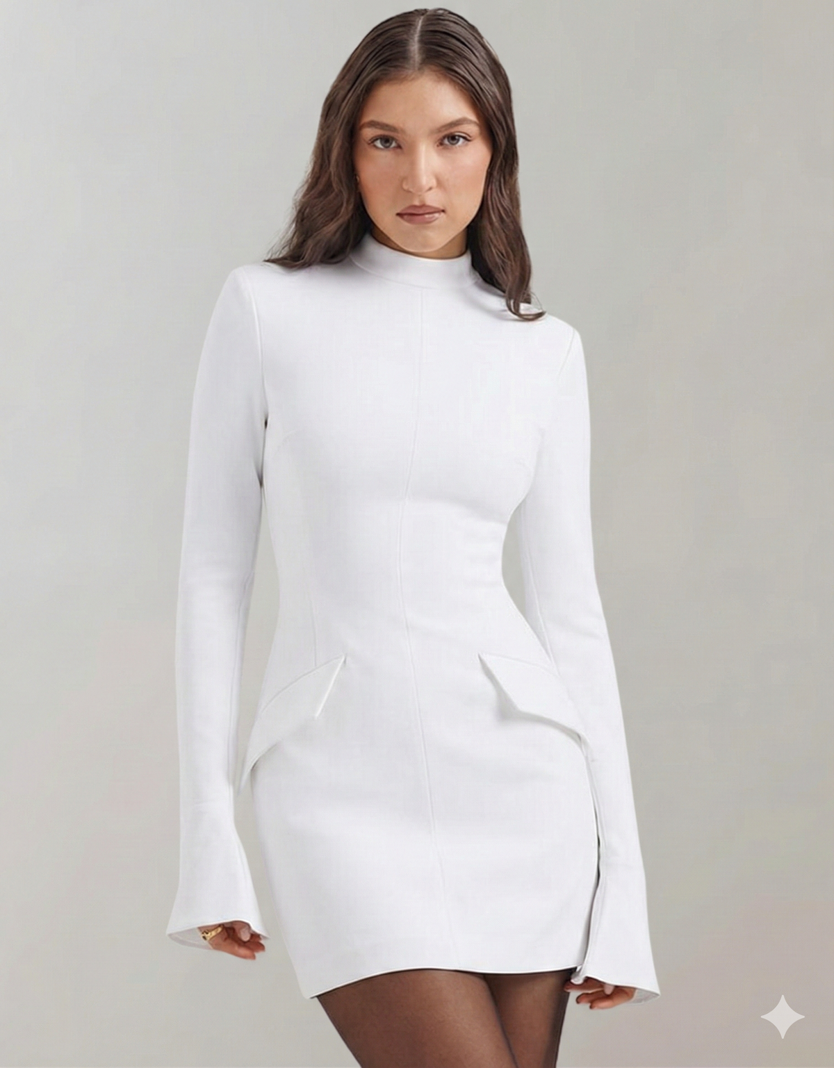 Claudia | Long Sleeve Cocktail Dress