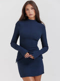 Claudia | Long Sleeve Cocktail Dress