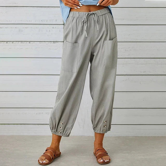 Lena | Boho Wide-Leg Pants for Women