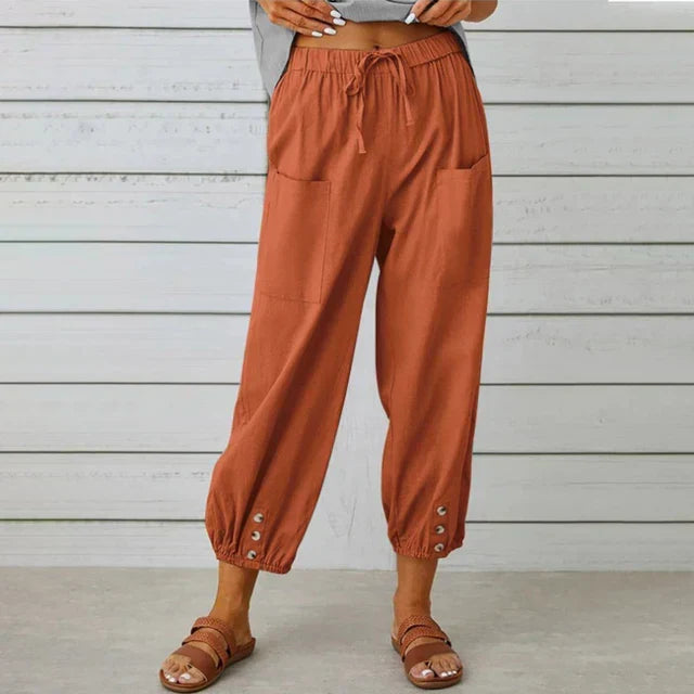 Lena | Boho Wide-Leg Pants for Women