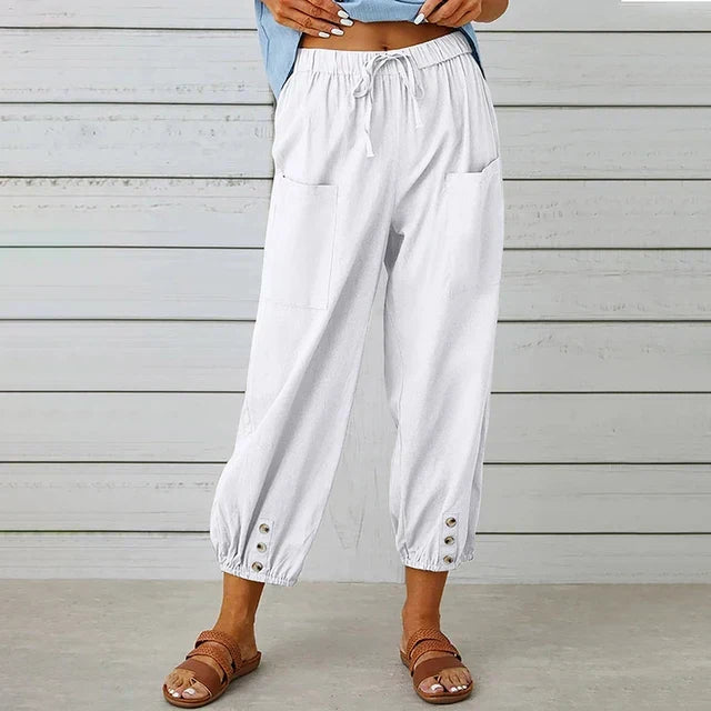 Lena | Boho Wide-Leg Pants for Women