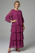 Lily | Tiered Floral Maxi Dress
