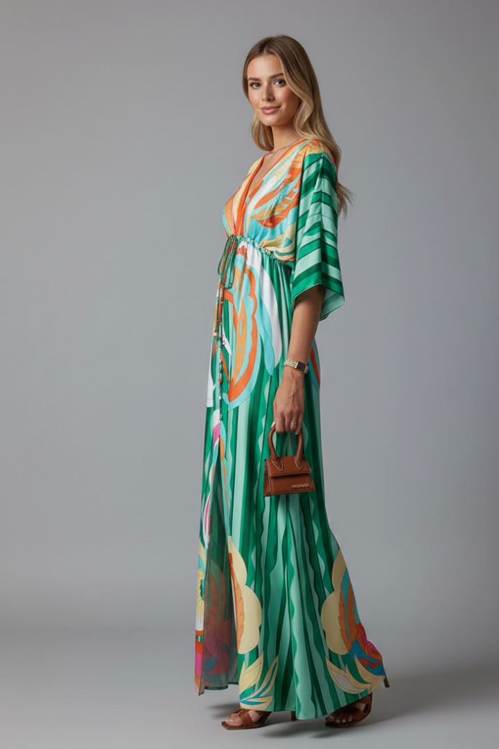 Eliza | Bohemian Resort Maxi Dress in Multiple Colours