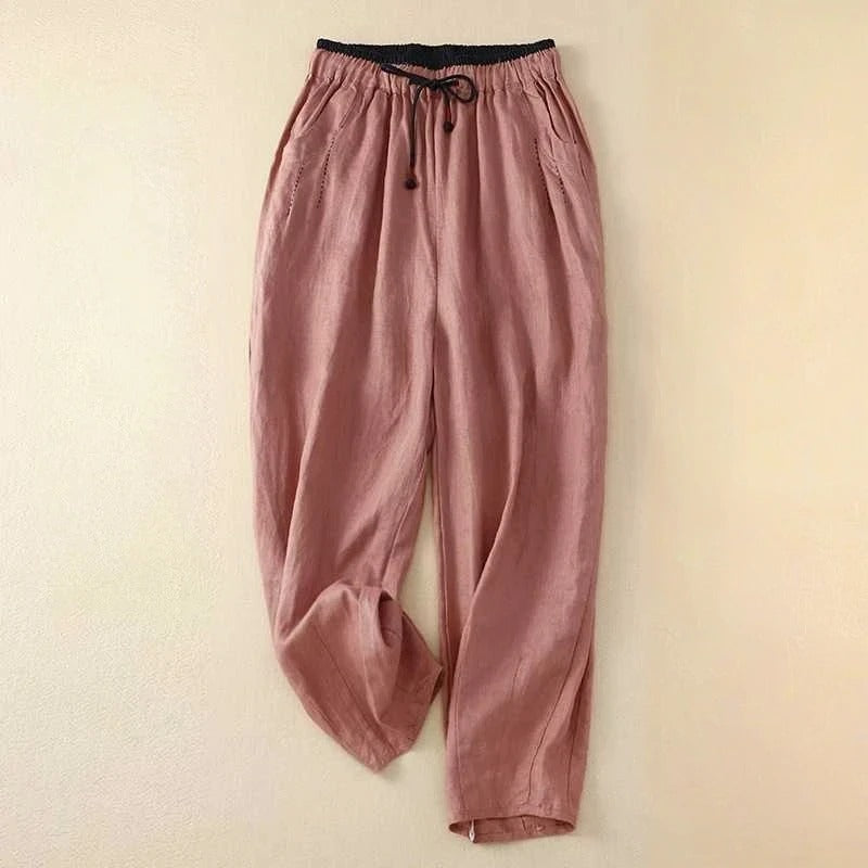 Fatima | Cropped Wide-Leg Trousers for Women