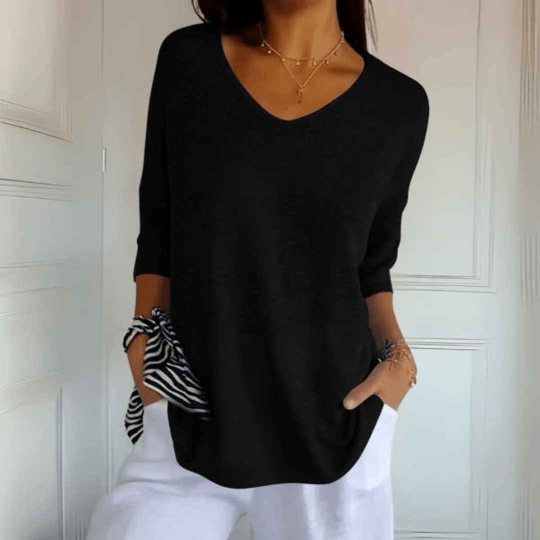 Toni | V-Neck Top for Women