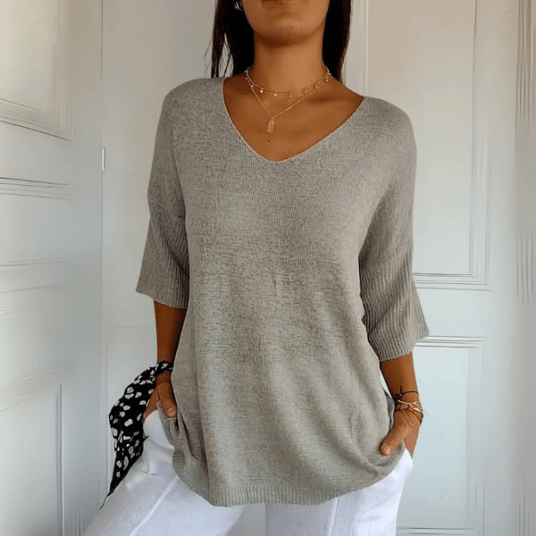 Toni | V-Neck Top for Women