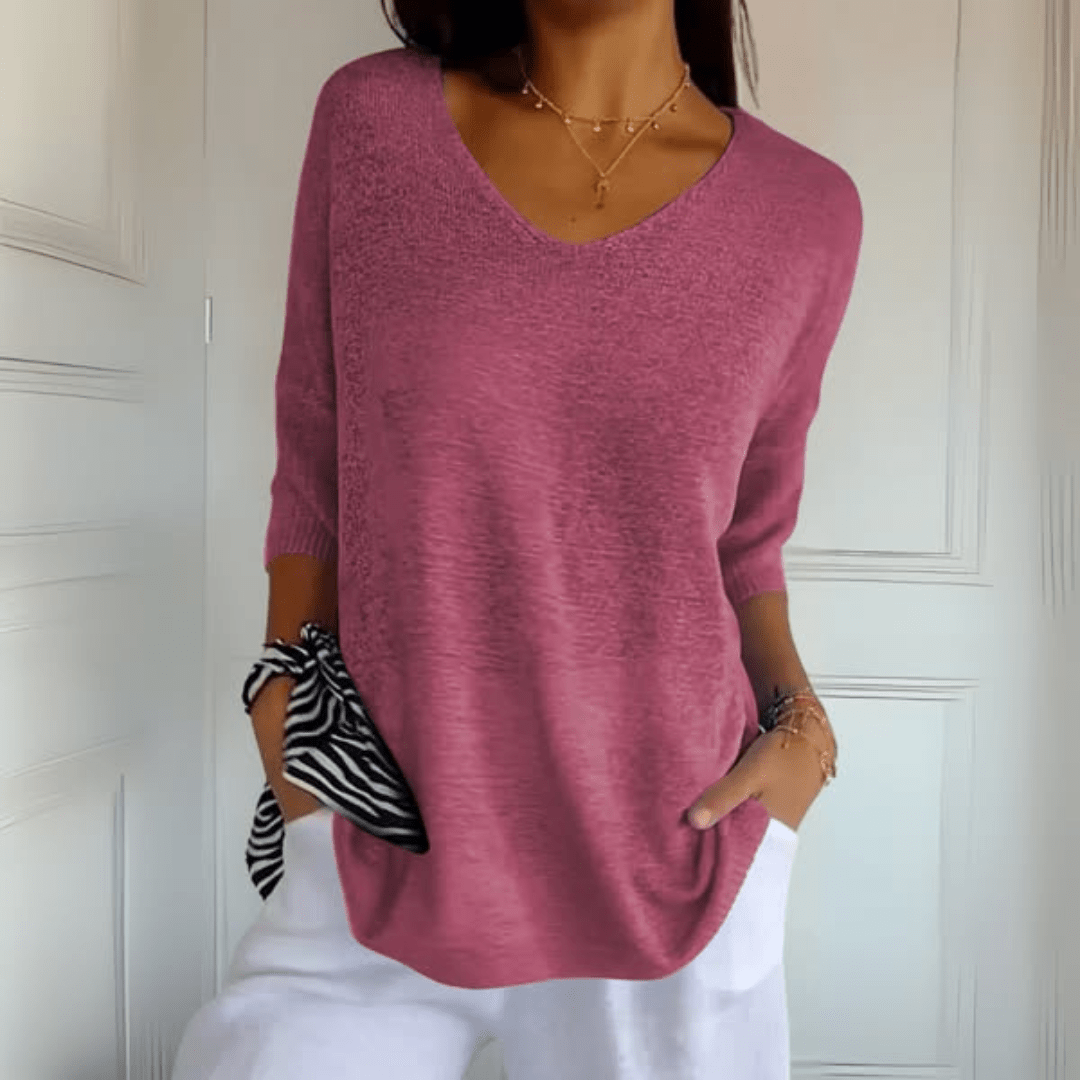 Toni | V-Neck Top for Women