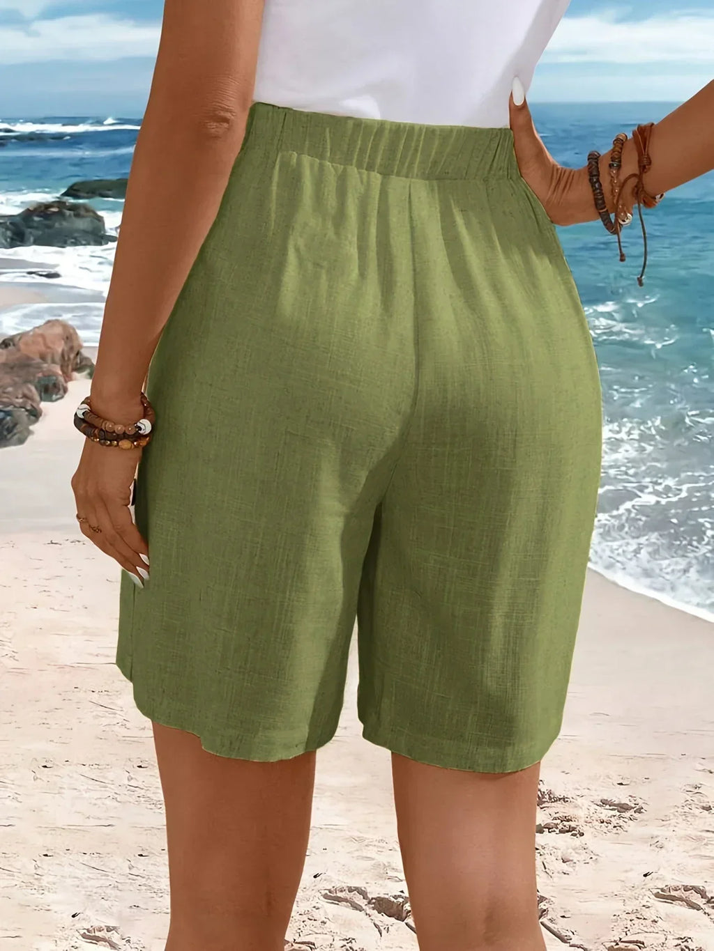Whitney | Flowy Casual Shorts for Women