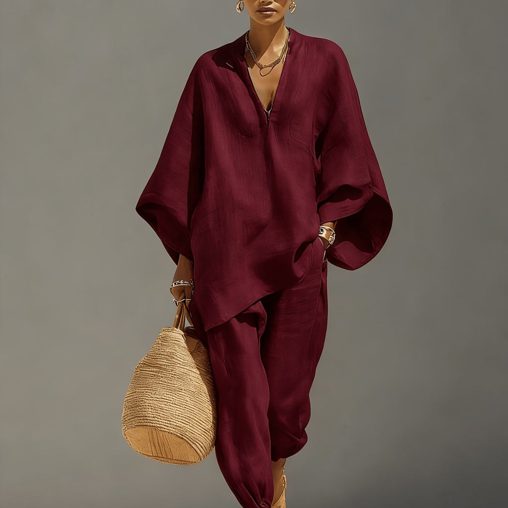 Agata | Batwing Relaxed Set for Women