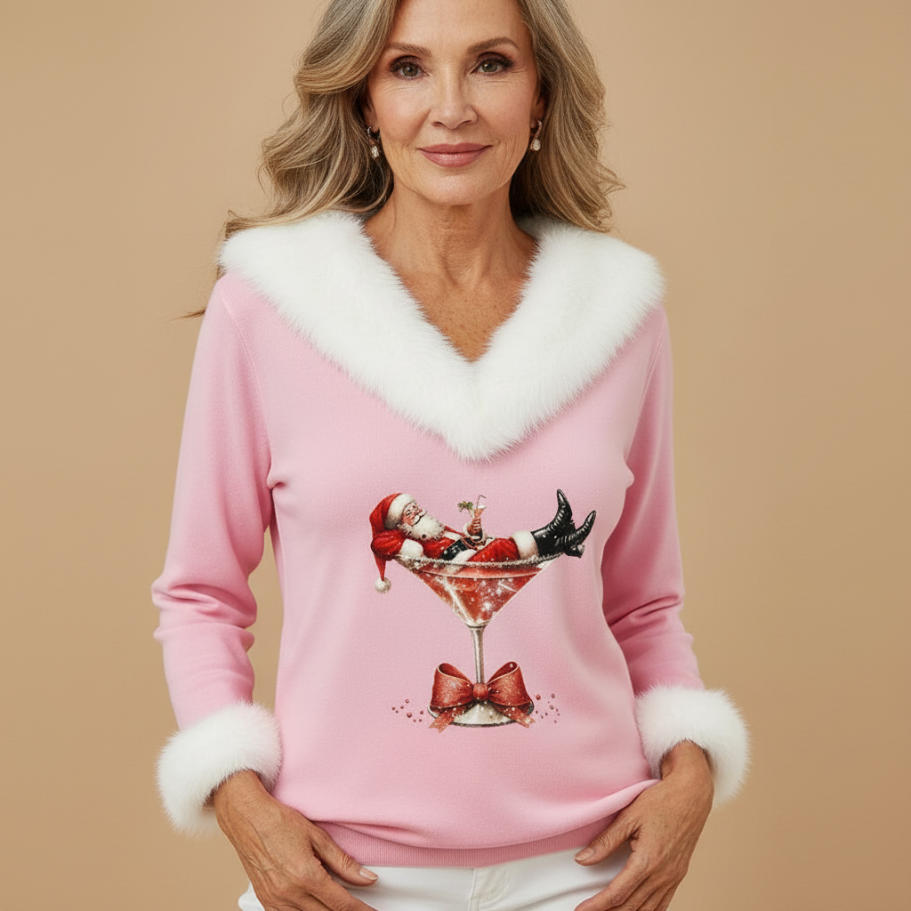 Aubrey | Festive Cheer Holiday Top for Women