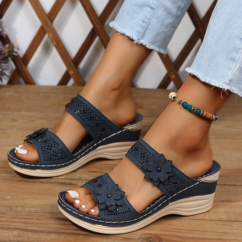 Marisol | Floral Sandals for Women