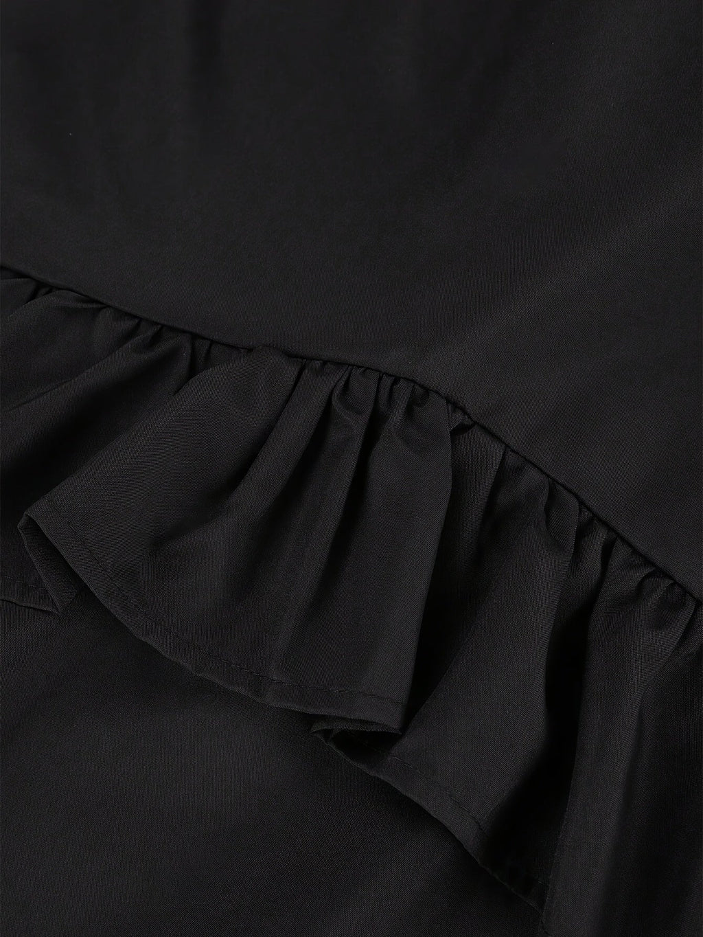 Saveria | Ruffled Tie-Neck Shirt for Women
