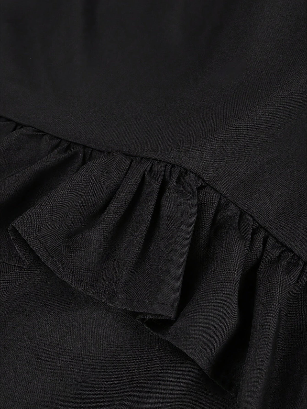 Saveria | Ruffled Tie-Neck Shirt for Women